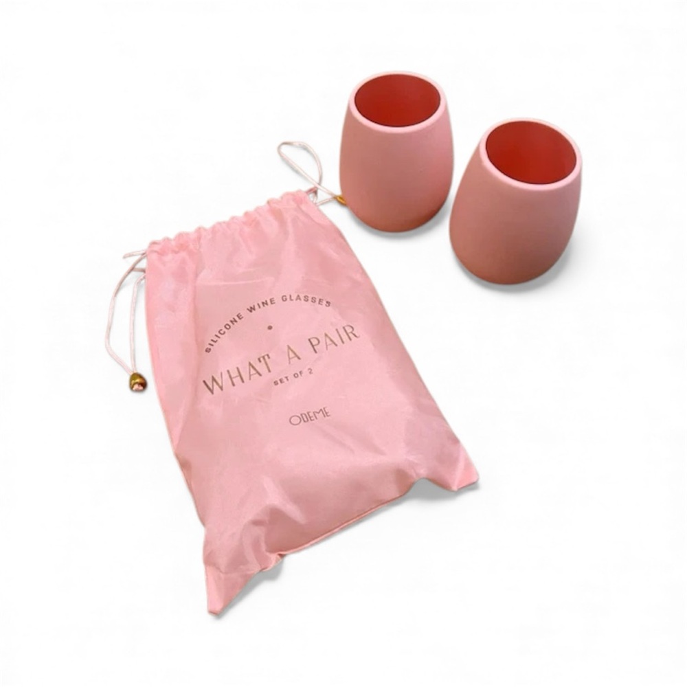 ODEME Silicone Wine Glasses Set